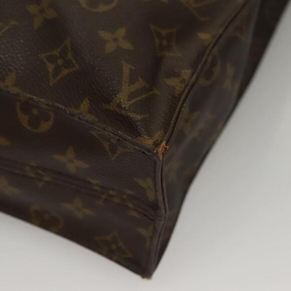 LOUIS VUITTON Monogram Sac Plat Hand Bag M51140 - Picture 11 of 16